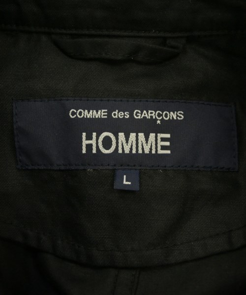 COMME des GARCONS HOMME（コムデギャルソンオム）ミリタリーブルゾン 黒 サイズ:L メンズ/2200721024035