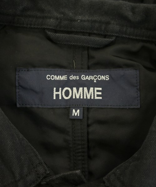 COMME des GARCONS HOMME（コムデギャルソンオム）カバーオール 黒 サイズ:M メンズ/2200721024042