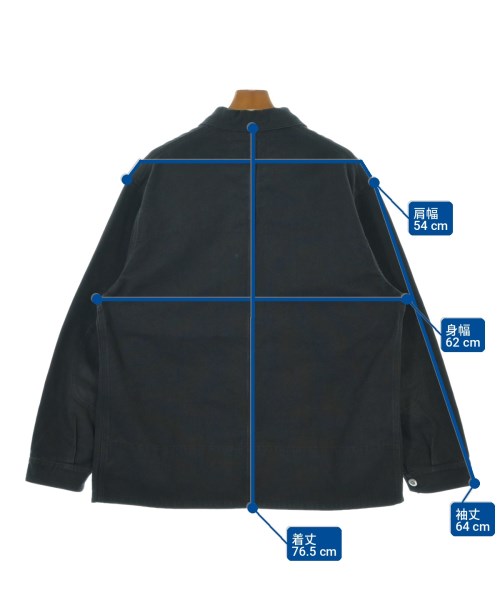 COMME des GARCONS HOMME（コムデギャルソンオム）カバーオール 黒 サイズ:M メンズ/2200721024042