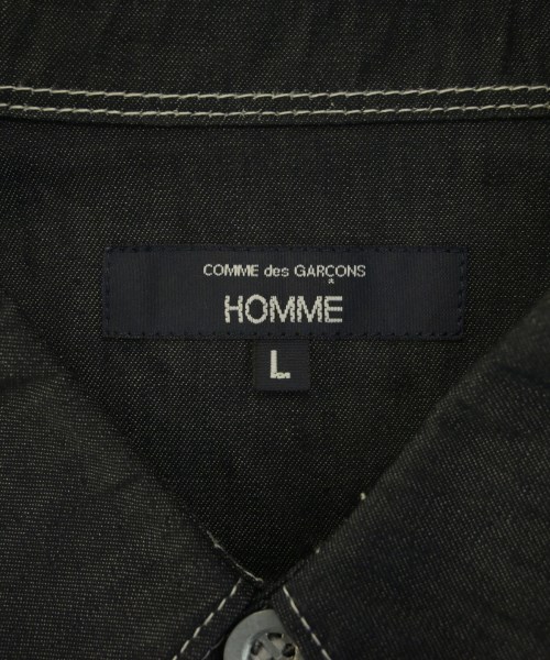 COMME des GARCONS HOMME（コムデギャルソンオム）カジュアルシャツ 紺 サイズ:L メンズ/2200721024066