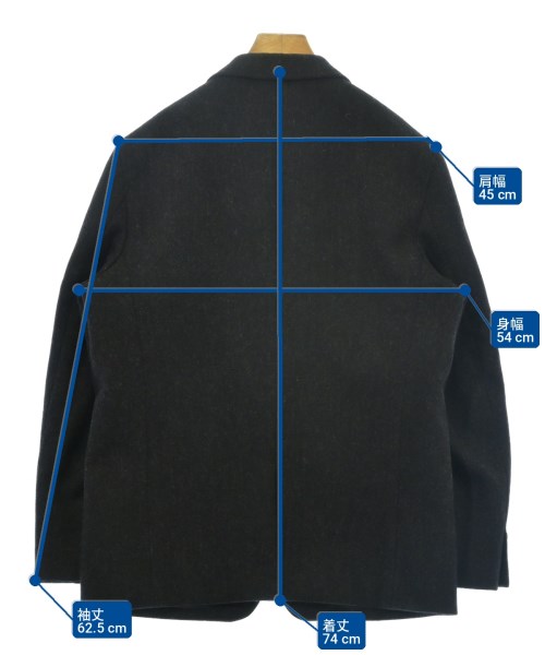 COMME des GARCONS HOMME（コムデギャルソンオム）テーラードジャケット 黒 サイズ:S メンズ/2200717763146