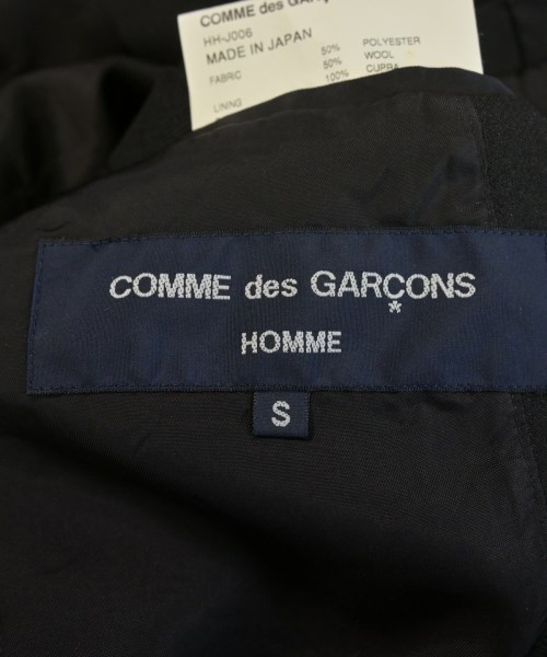 COMME des GARCONS HOMME（コムデギャルソンオム）テーラードジャケット 黒 サイズ:S メンズ/2200717763245