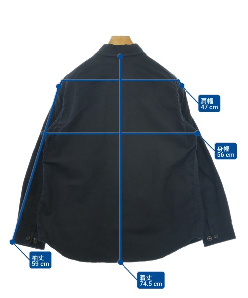 COMME des GARCONS HOMME（コムデギャルソンオム）カジュアルシャツ 黒 サイズ:XS メンズ/2200717763313