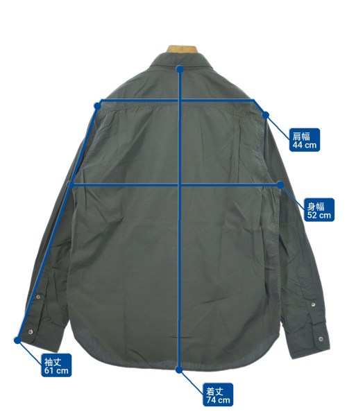 COMME des GARCONS HOMME（コムデギャルソンオム）カジュアルシャツ グレー サイズ:S メンズ/2200717763429