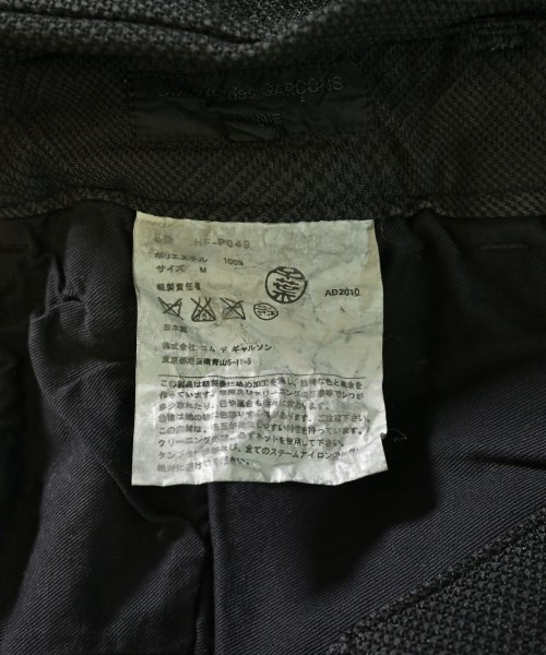 COMME des GARCONS HOMME（コムデギャルソンオム）スラックス 黒 サイズ:M メンズ/2200718503116