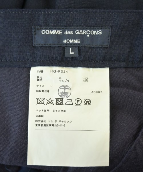 COMME des GARCONS HOMME（コムデギャルソンオム）スラックス 紺 サイズ:L メンズ/2200722259153