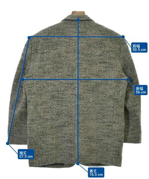 COMME des GARCONS HOMME（コムデギャルソンオム）ジャケット グレー サイズ:S メンズ/2200716876090