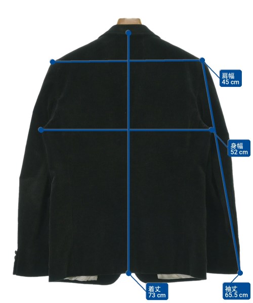 COMME des GARCONS HOMME（コムデギャルソンオム）ジャケット 黒 サイズ:M メンズ/2200716876113