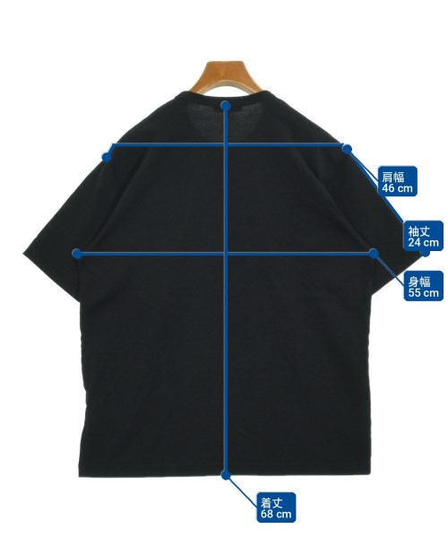 COMME des GARCONS HOMME（コムデギャルソンオム）Tシャツ・カットソー 黒 サイズ:XL メンズ/2200723365020