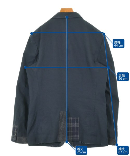 COMME des GARCONS HOMME（コムデギャルソンオム）テーラードジャケット 紺 サイズ:-(M位) メンズ/2200720473018