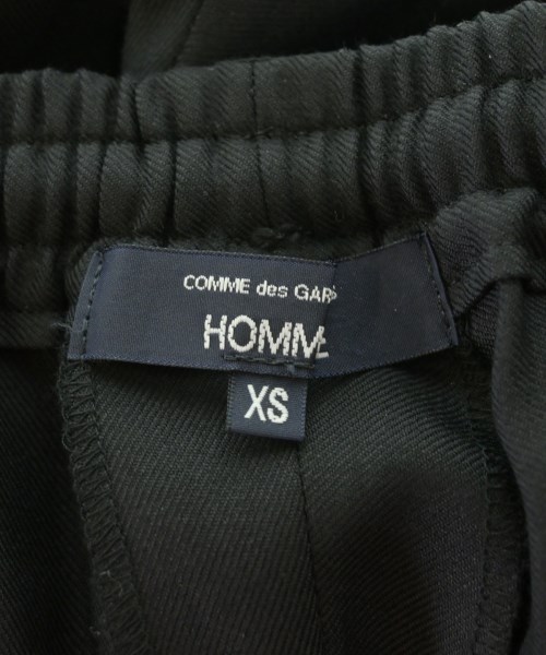 COMME des GARCONS HOMME（コムデギャルソンオム）スラックス 黒 サイズ:XS メンズ/2200724233014