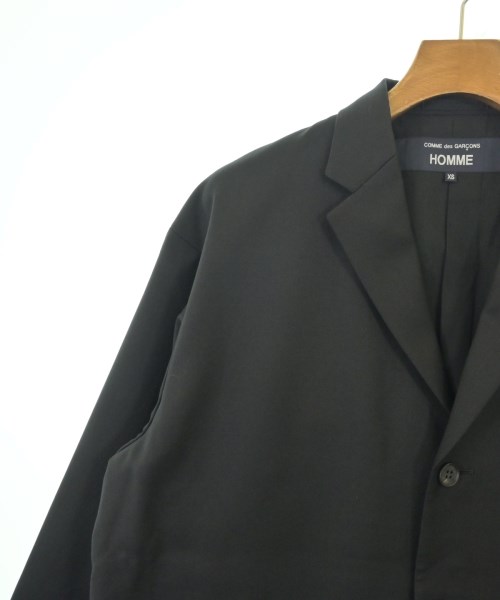 COMME des GARCONS HOMME（コムデギャルソンオム）カジュアルジャケット 黒 サイズ:XS メンズ/2200724233021