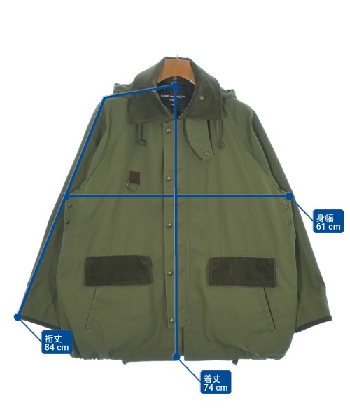 COMME des GARCONS HOMME（コムデギャルソンオム）ブルゾン カーキ サイズ:XS メンズ/2200720460070