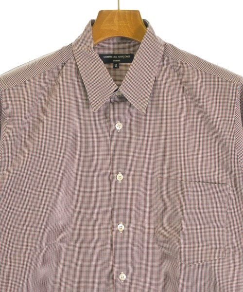 COMME des GARCONS HOMME（コムデギャルソンオム）カジュアルシャツ 赤 サイズ:S メンズ/2200725014018