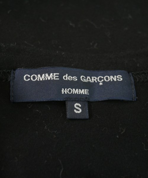 COMME des GARCONS HOMME（コムデギャルソンオム）Tシャツ・カットソー 黒 サイズ:S メンズ/2200720777130