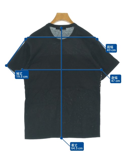 COMME des GARCONS HOMME（コムデギャルソンオム）Tシャツ・カットソー 黒 サイズ:S メンズ/2200720777130