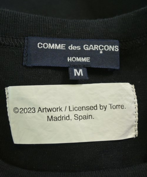 COMME des GARCONS HOMME（コムデギャルソンオム）Tシャツ・カットソー 黒 サイズ:M メンズ/2200721496030
