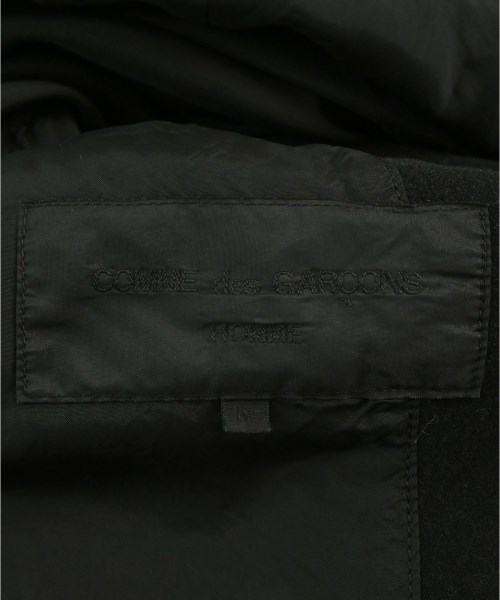 COMME des GARCONS HOMME（コムデギャルソンオム）チェスターコート 黒 サイズ:M メンズ/2200721496108