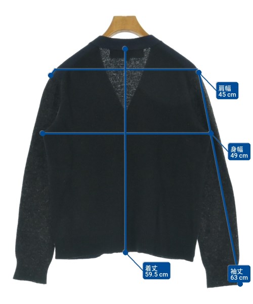 COMME des GARCONS HOMME（コムデギャルソンオム）カーディガン 紺 サイズ:S メンズ/2200726336072