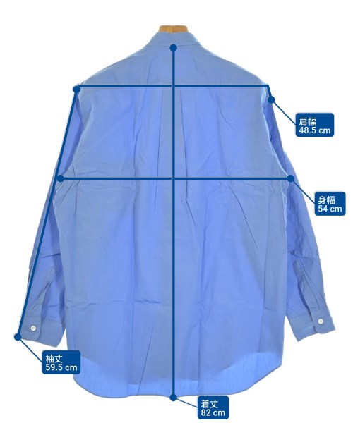 COMME des GARCONS HOMME（コムデギャルソンオム）カジュアルシャツ 青 サイズ:-(M位) メンズ/2200722589151