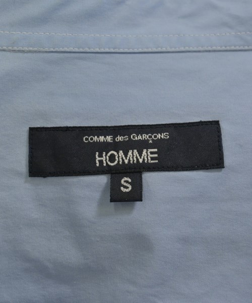 COMME des GARCONS HOMME（コムデギャルソンオム）カジュアルシャツ 青 サイズ:S メンズ/2200727082022