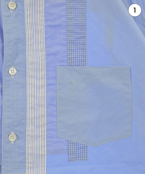COMME des GARCONS HOMME（コムデギャルソンオム）カジュアルシャツ 青 サイズ:S メンズ/2200727082022