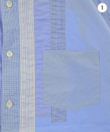 COMME des GARCONS HOMME（コムデギャルソンオム）カジュアルシャツ 青 サイズ:S メンズ/2200727082022