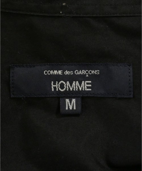 COMME des GARCONS HOMME（コムデギャルソンオム）カジュアルシャツ 黒 サイズ:M メンズ/2200727082046