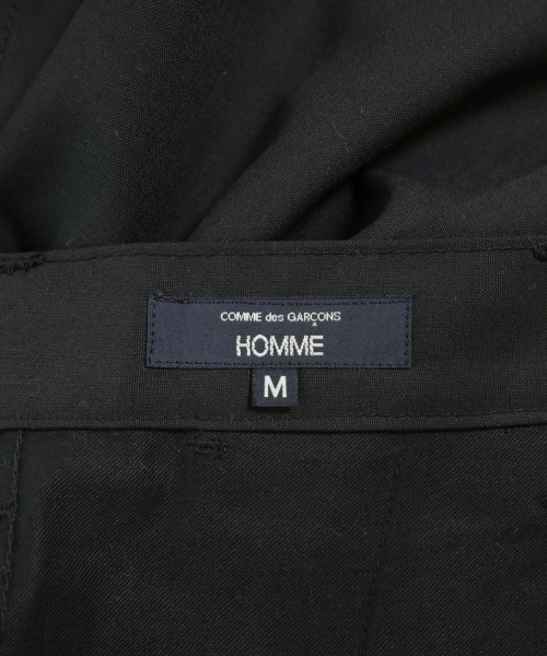 COMME des GARCONS HOMME（コムデギャルソンオム）スラックス 黒 サイズ:M メンズ/2200727082091