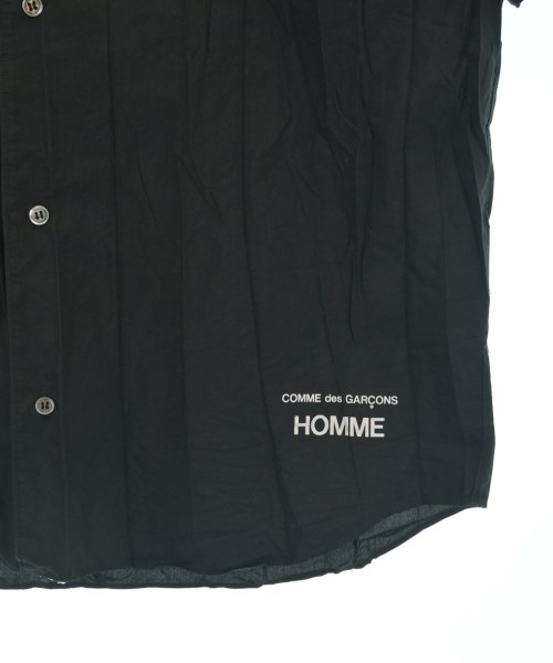 COMME des GARCONS HOMME（コムデギャルソンオム）カジュアルシャツ 黒 サイズ:S メンズ/2200727082190
