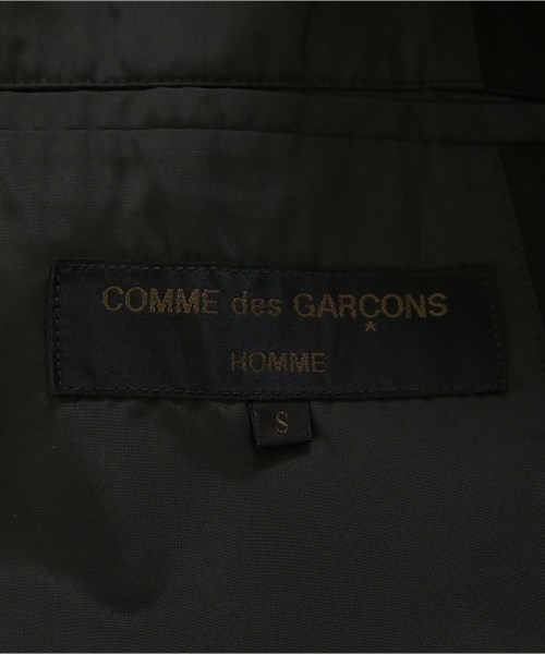 COMME des GARCONS HOMME（コムデギャルソンオム）カジュアルジャケット 黒 サイズ:S メンズ/2200727082206