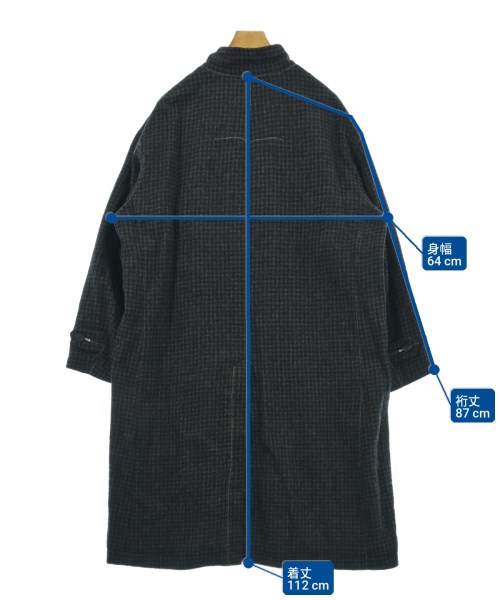 COMME des GARCONS HOMME（コムデギャルソンオム）ステンカラーコート グレー サイズ:S メンズ/2200727082350