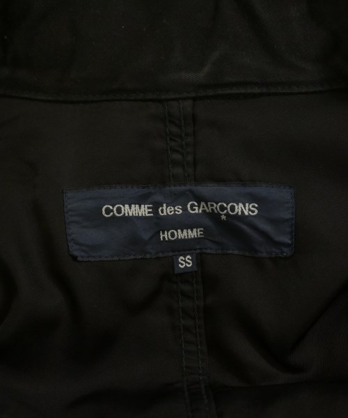 COMME des GARCONS HOMME（コムデギャルソンオム）ミリタリーブルゾン 黒 サイズ:XS メンズ/2200726705038