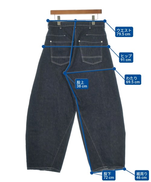 COMME des GARCONS HOMME（コムデギャルソンオム）デニムパンツ 紺 サイズ:XS メンズ/2200727857057