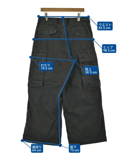 COMME des GARCONS HOMME（コムデギャルソンオム）カーゴパンツ グレー サイズ:S メンズ/2200727882233