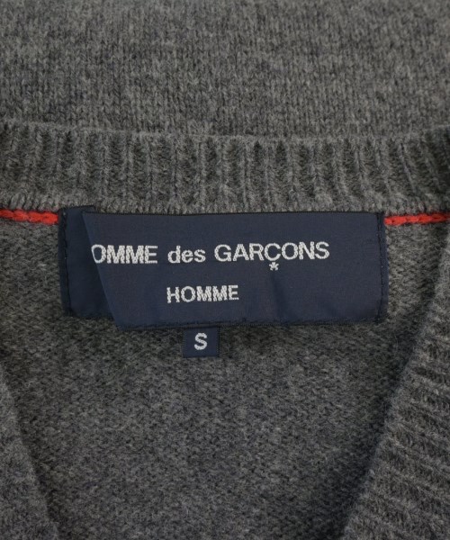 COMME des GARCONS HOMME（コムデギャルソンオム）カーディガン グレー サイズ:S メンズ/2200728016057