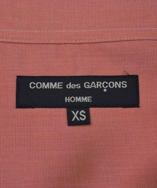 COMME des GARCONS HOMME（コムデギャルソンオム）カジュアルシャツ ピンク サイズ:XS メンズ/2200728088061