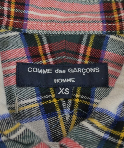 COMME des GARCONS HOMME（コムデギャルソンオム）カジュアルシャツ 白 サイズ:XS メンズ/2200728088078