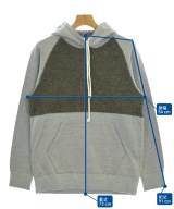 COMME des GARCONS HOMME（コムデギャルソンオム）パーカー グレー サイズ:M メンズ/2200727700025