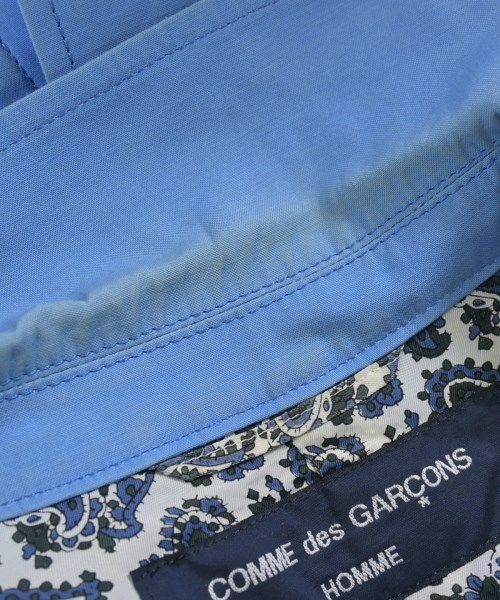 COMME des GARCONS HOMME（コムデギャルソンオム）ステンカラーコート 青 サイズ:XS メンズ/2200729163064