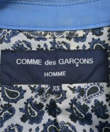 COMME des GARCONS HOMME（コムデギャルソンオム）ステンカラーコート 青 サイズ:XS メンズ/2200729163064