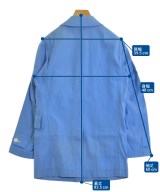 COMME des GARCONS HOMME（コムデギャルソンオム）ステンカラーコート 青 サイズ:XS メンズ/2200729163064