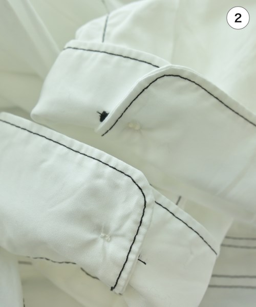 COMME des GARCONS HOMME（コムデギャルソンオム）カジュアルシャツ 白 サイズ:L メンズ/2200682320061