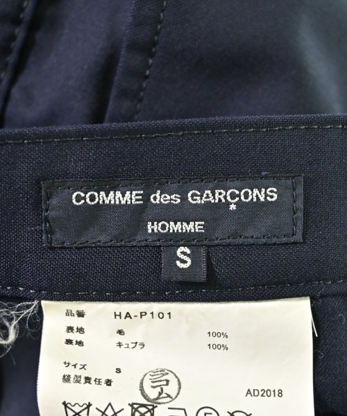 COMME des GARCONS HOMME（コムデギャルソンオム）スラックス 紺 サイズ:S メンズ/2200682391023