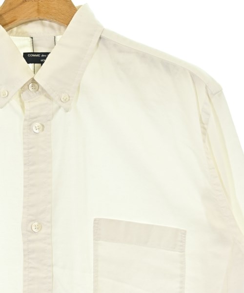 COMME des GARCONS HOMME（コムデギャルソンオム）カジュアルシャツ 白 サイズ:L メンズ/2200682425018