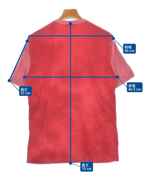 COMME des GARCONS HOMME（コムデギャルソンオム）Tシャツ・カットソー 赤 サイズ:S メンズ/2200676606010