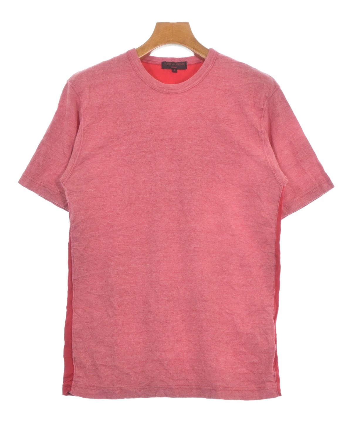 COMME des GARCONS Tシャツ・カットソー S 赤 【古着】【中古】【送料無料】 COMME des GARCONS HOMME（コムデギャルソンオム）Tシャツ・カットソー