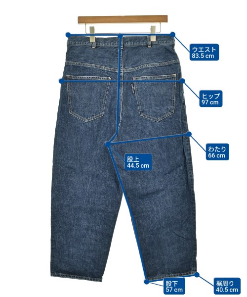 COMME des GARCONS HOMME（コムデギャルソンオム）デニムパンツ 紺 サイズ:S メンズ/2200679772026