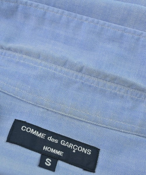COMME des GARCONS HOMME（コムデギャルソンオム）カジュアルシャツ 青 サイズ:S メンズ/2200683279030