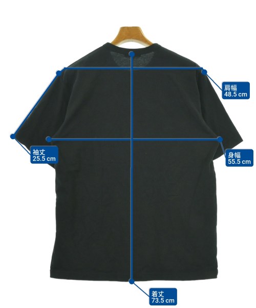 COMME des GARCONS HOMME（コムデギャルソンオム）Tシャツ・カットソー 黒 サイズ:L メンズ/2200683404012